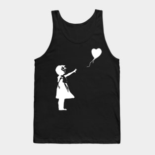 Girl with a balloon Tank Top